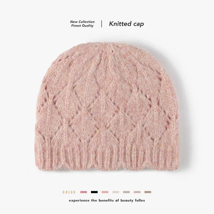 Women’s Thick Knit Jacquard Beanie