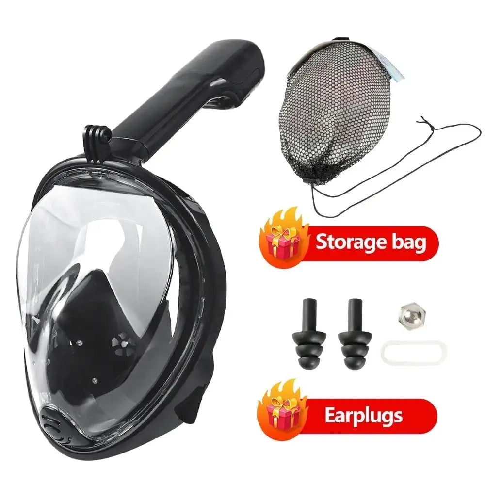 Full-Face Scuba & Snorkeling Mask