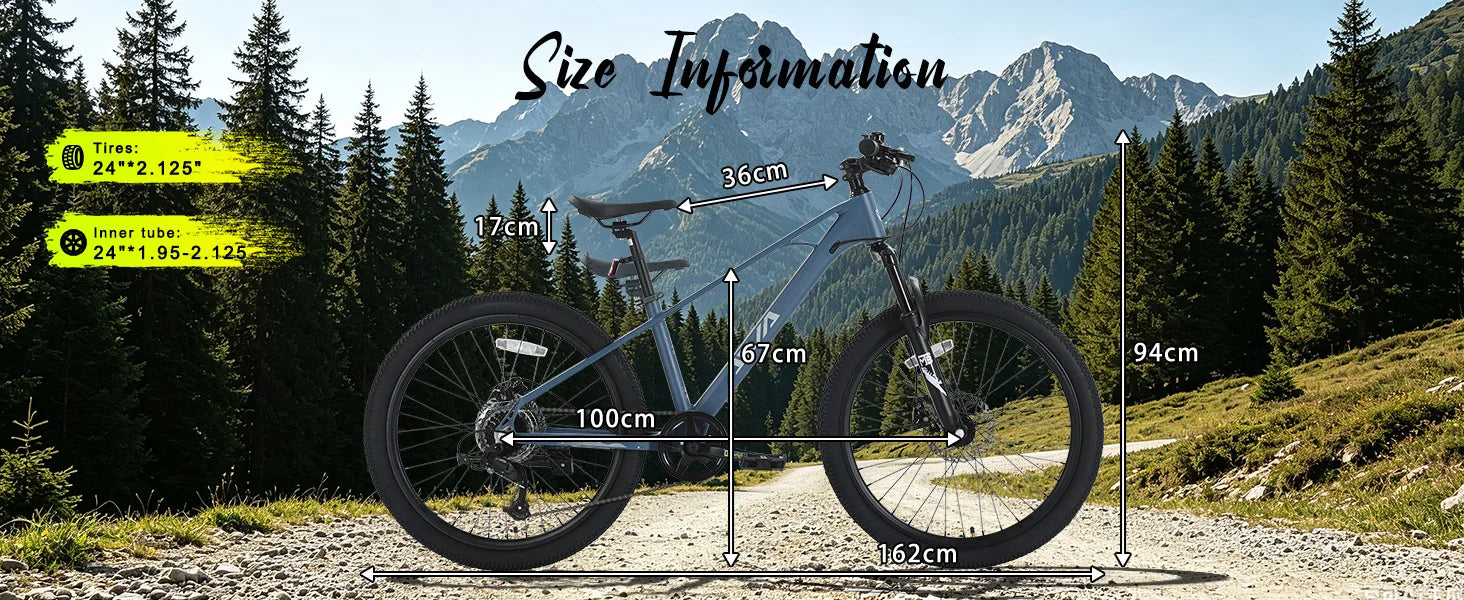 AIVA KNIGHT24 24 Inch Hardtail Mountain Bike