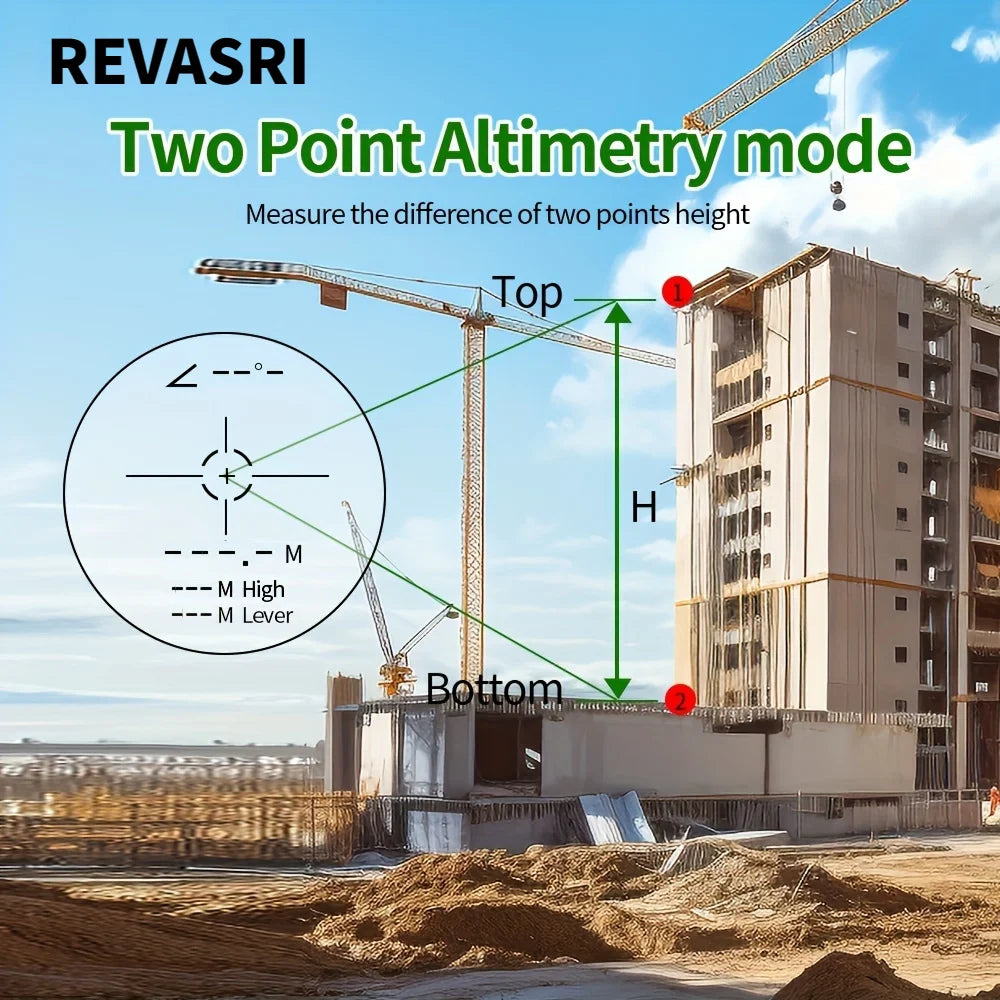 REVASRI 1000M Hunting Range Finder