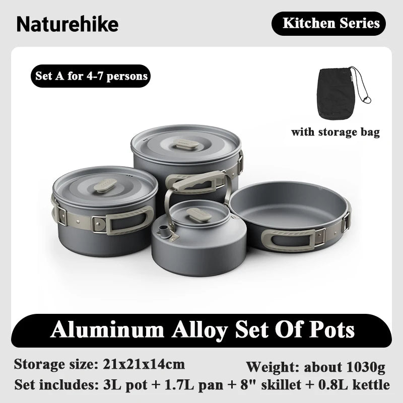 Naturehike Camping Cookware Set