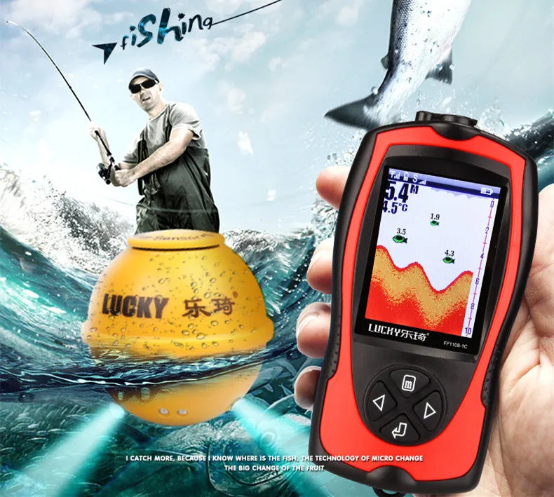 Handheld Wireless Sonar Sensor Fish Finder