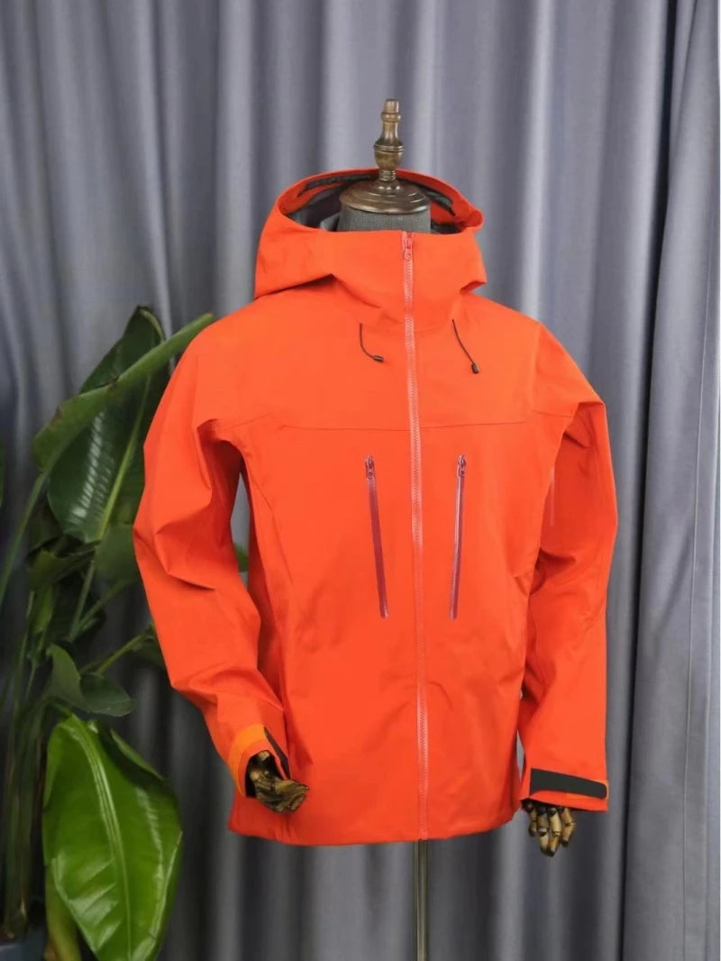 Three Layer Mens Womens Waterproof Windbreaker