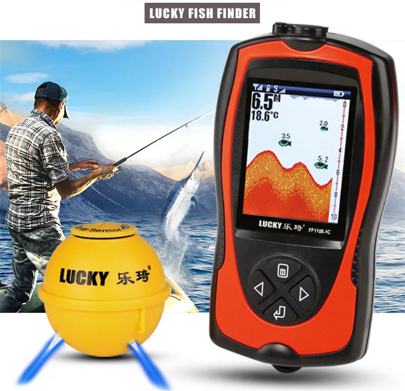 Handheld Wireless Sonar Sensor Fish Finder