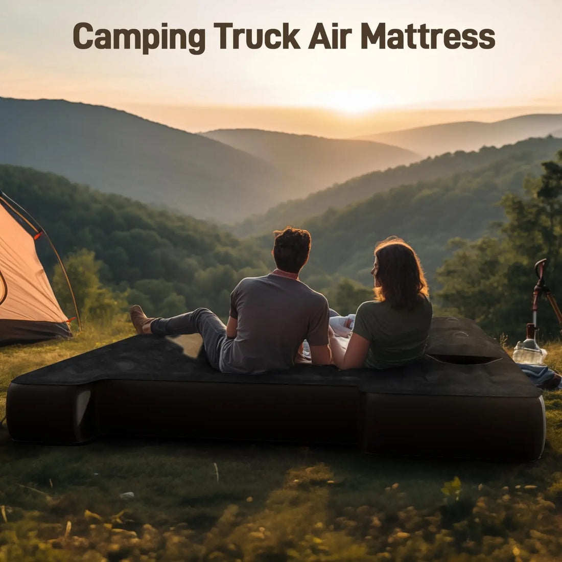 Air Mattress for 6-6.5ft Midsize Short Truck Beds