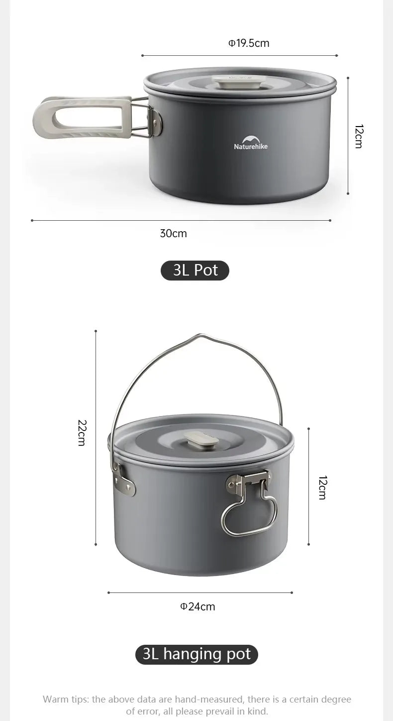Naturehike Camping Cookware Set