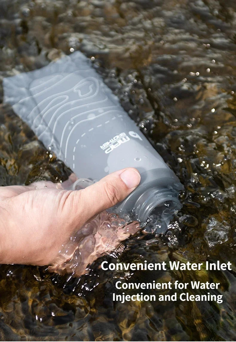 MAP BROTHER S005 250ml 420ml 500ml Soft Flask Folding Water Bottle