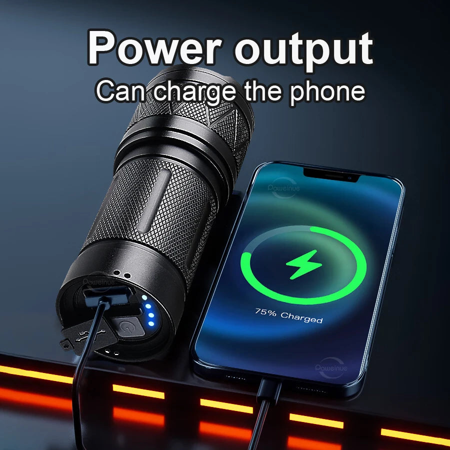 2026 LED Rechargeable Flashlight