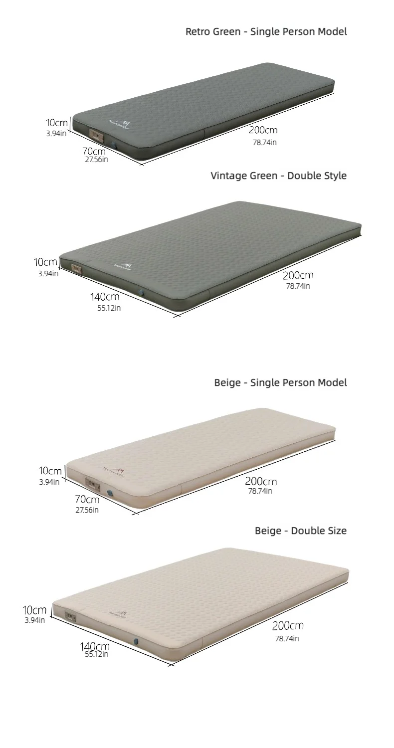 Double Self Inflating Mattress