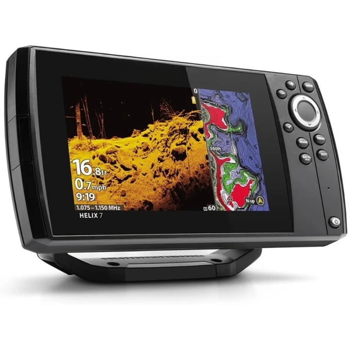 Helix 7 CHIRP MDI GPS G4 Fish Finder Sonar with Transducer