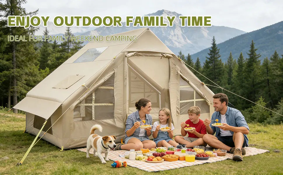 Easy Blow Up Glamping Tent