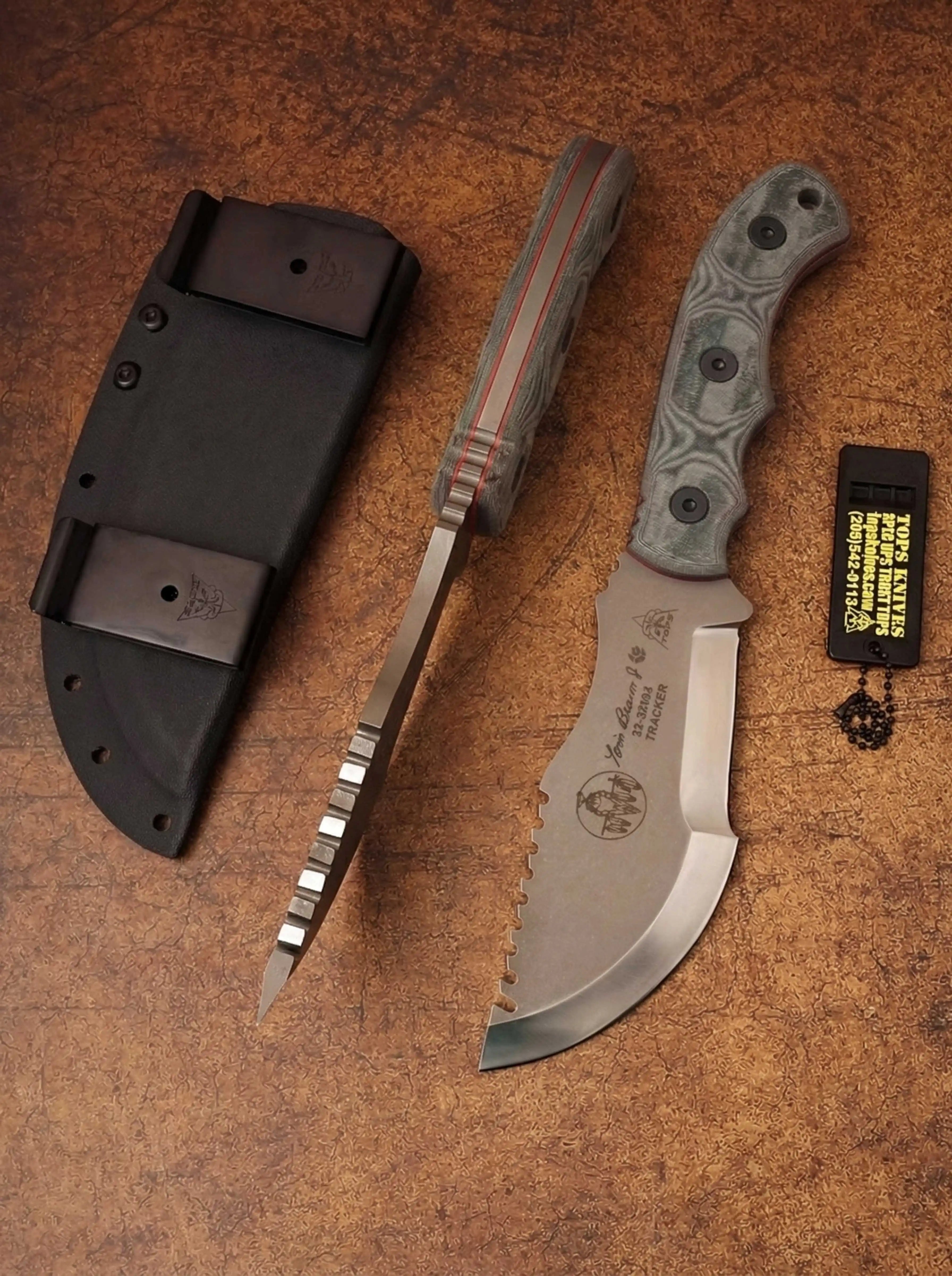 TOPS Tracker Survival Knife
