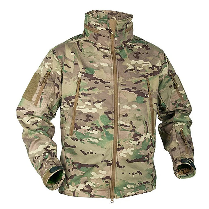 Men’s Camouflage Softshell Jacket