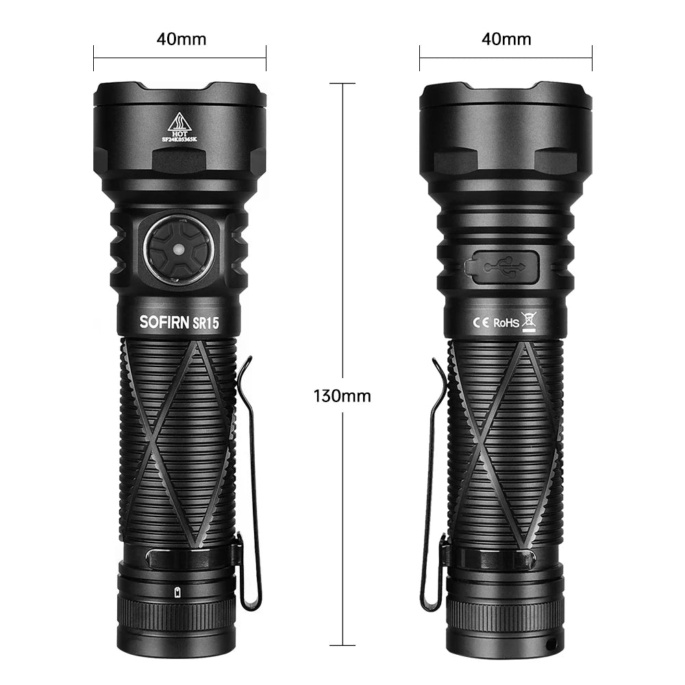 Sofirn SR15 4500LM Flashlight