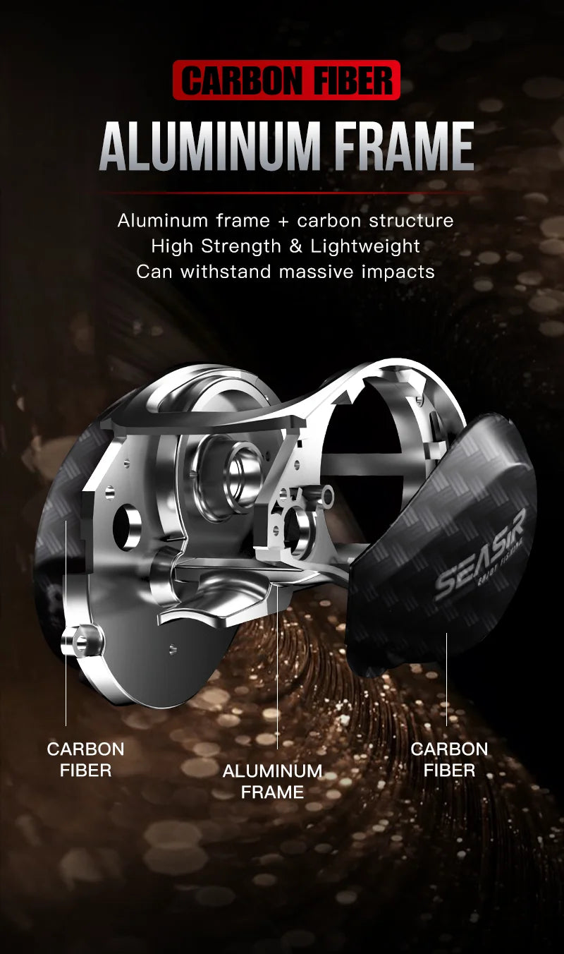 Seasir Salminus Baitcasting Reel