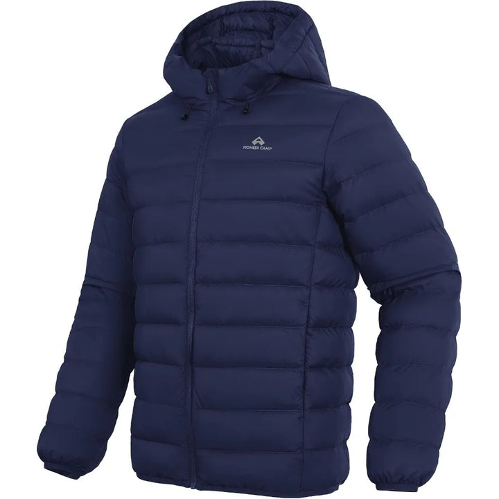 Pioneer Camp Men’s Lightweight Hooded Down Puffer Jacket