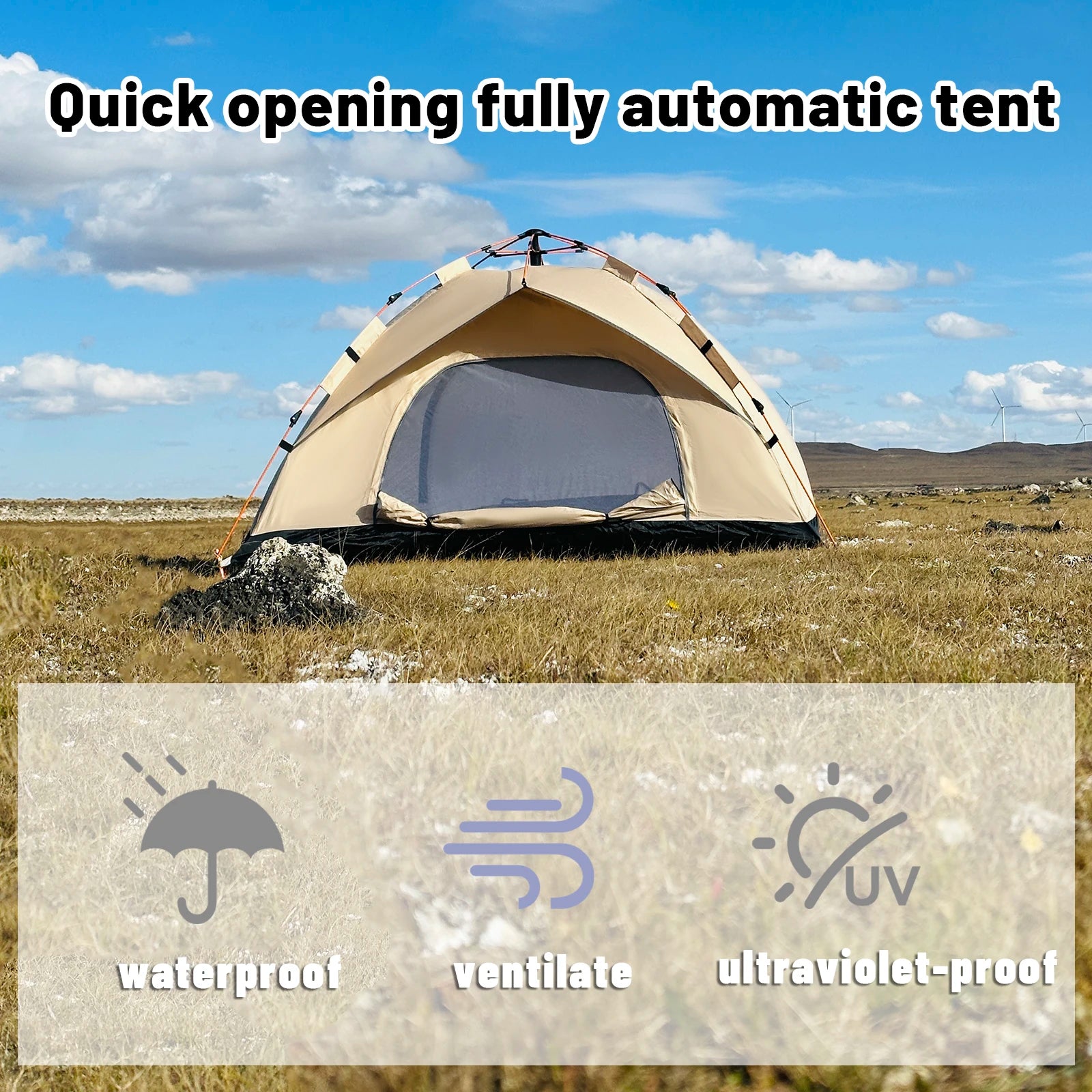 Outdoor Automatic Quick-opening Tent