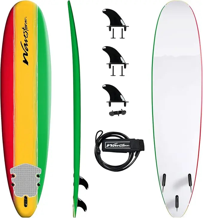 Classic 8ft Soft Top Foam Surfboard