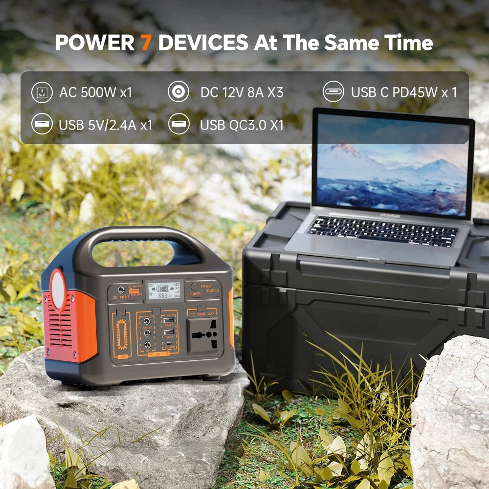 500W 460Wh Portable Power Station