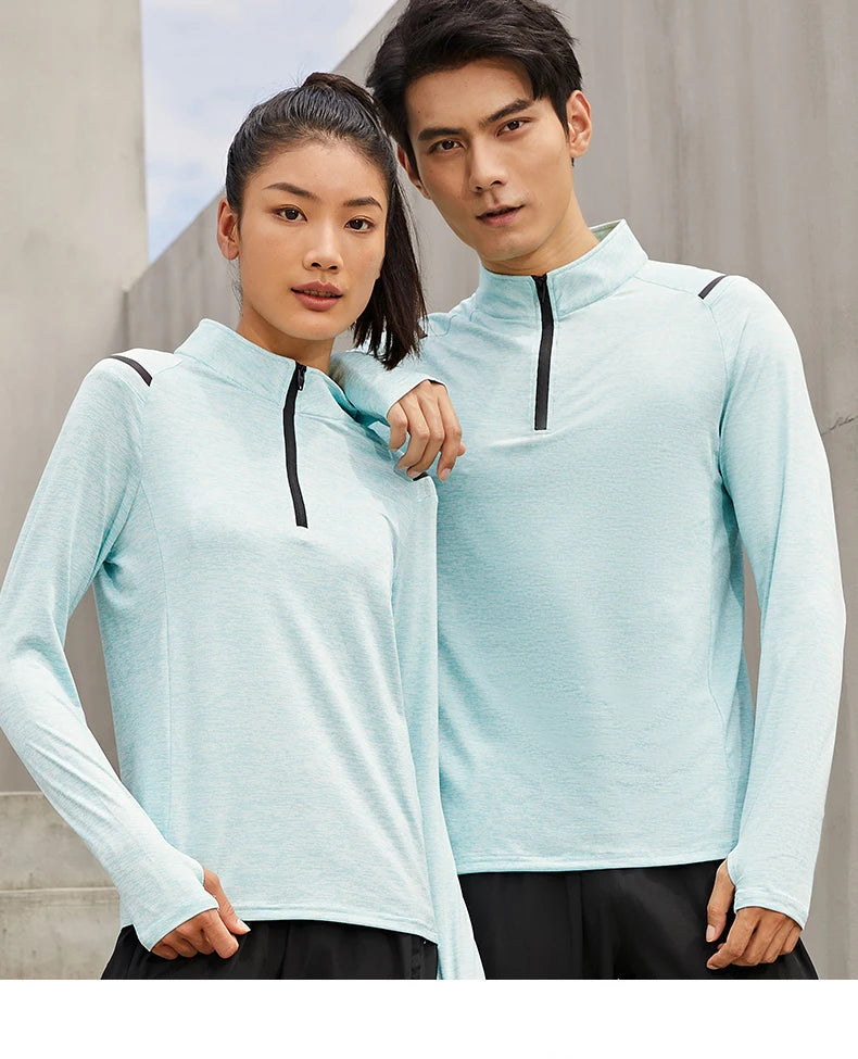Unisex Long Sleeve Fitness Shirt  ﻿