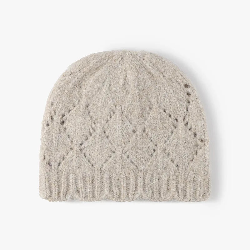 Women’s Thick Knit Jacquard Beanie