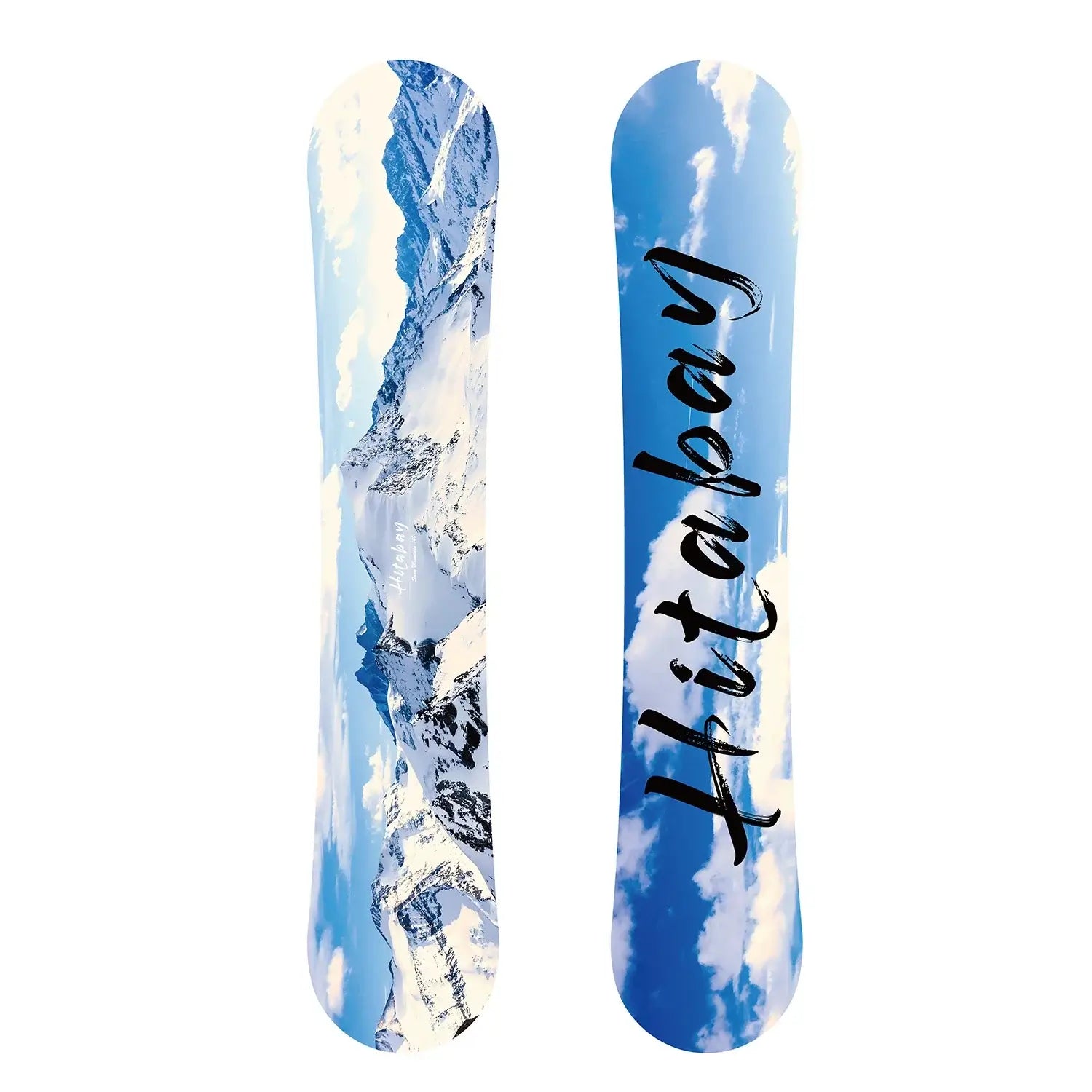 Snowboard with Aluminum Skis & Bindings