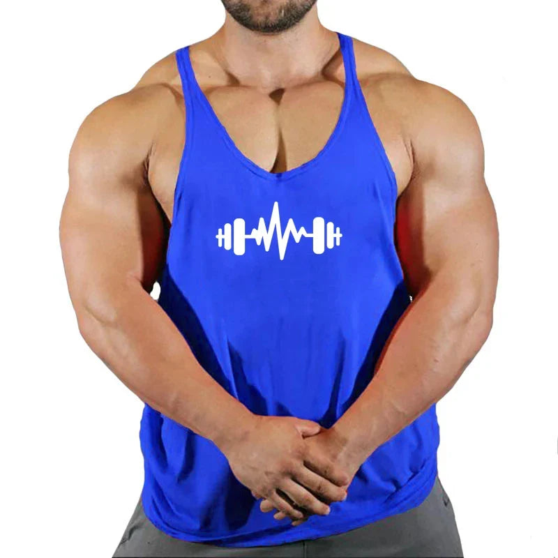 Gym Top Men T-shirts Fitness Man Clothes Muscular