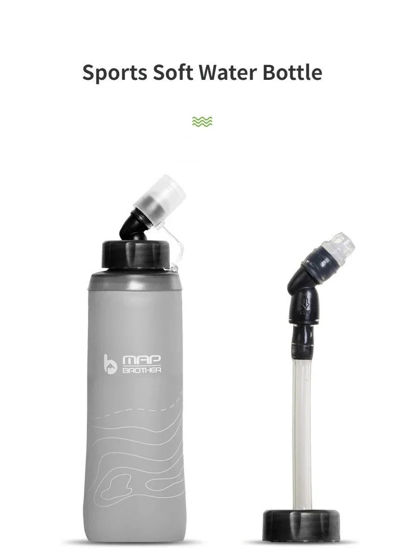MAP BROTHER S005 250ml 420ml 500ml Soft Flask Folding Water Bottle