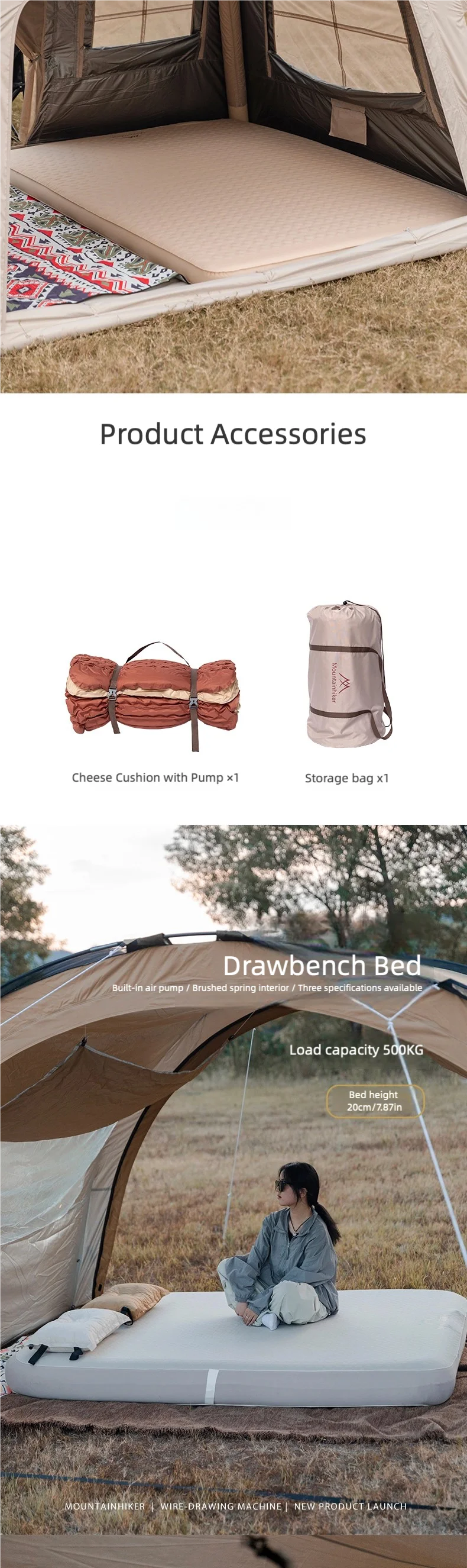 Double Self Inflating Mattress