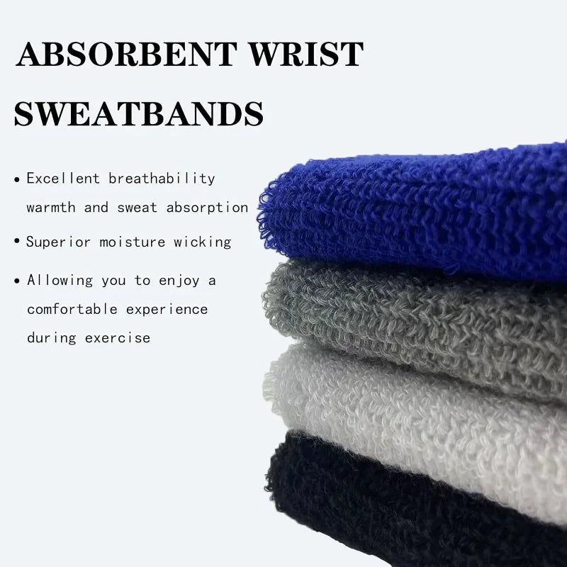 New Breathable Cotton Wristband Set