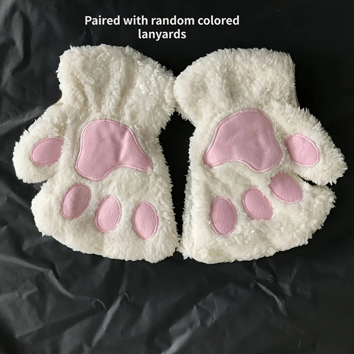 Women's Cat Paw Winter Gloves