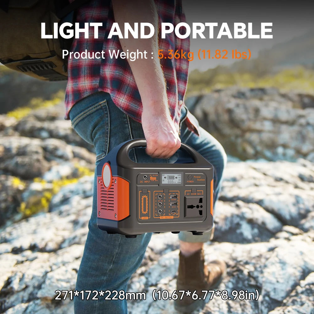 500W 460Wh Portable Power Station