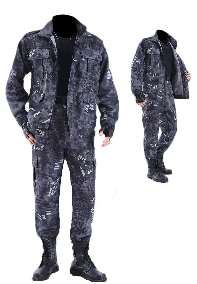 Black Python Camo Set