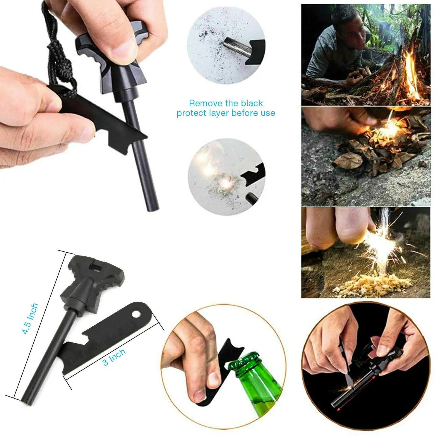 14-in-1 Outdoor Survival Kit – Tactical Emergency SOS Gear