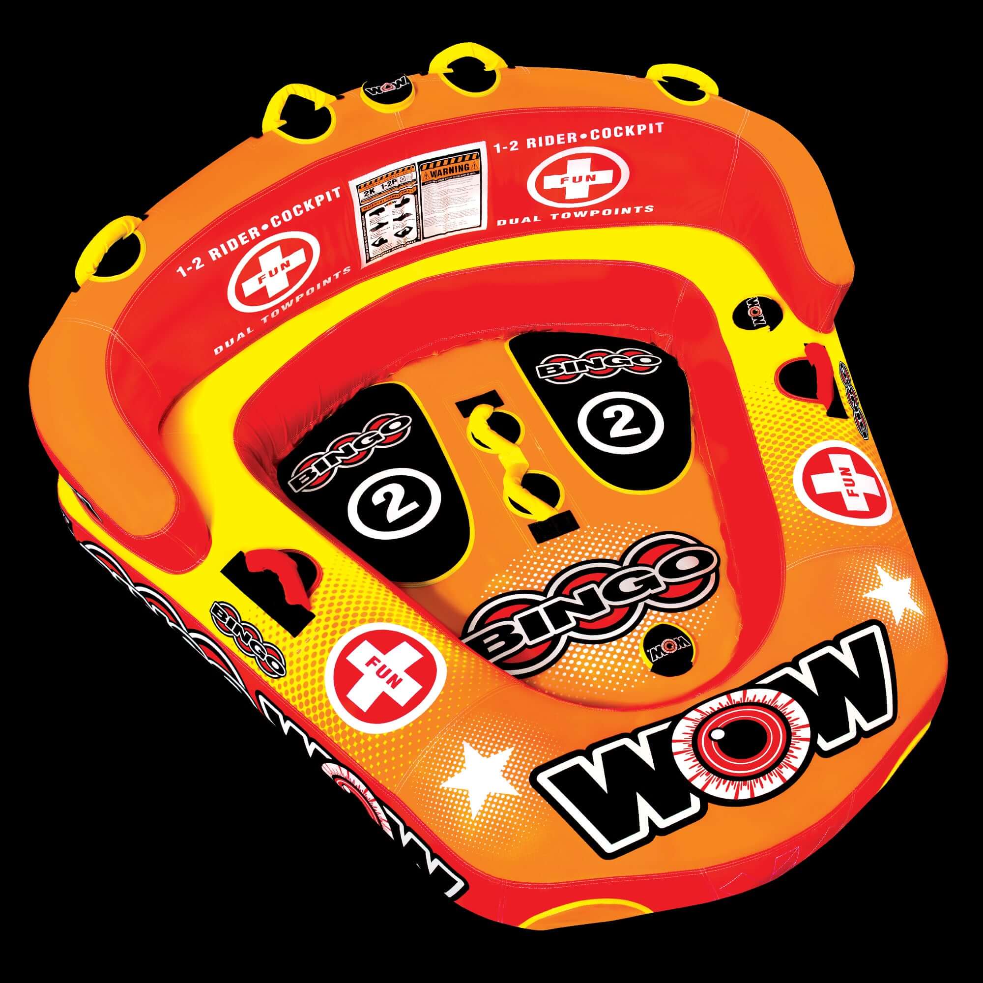 WOW Watersports Bingo 2 Person Towable Water Tube