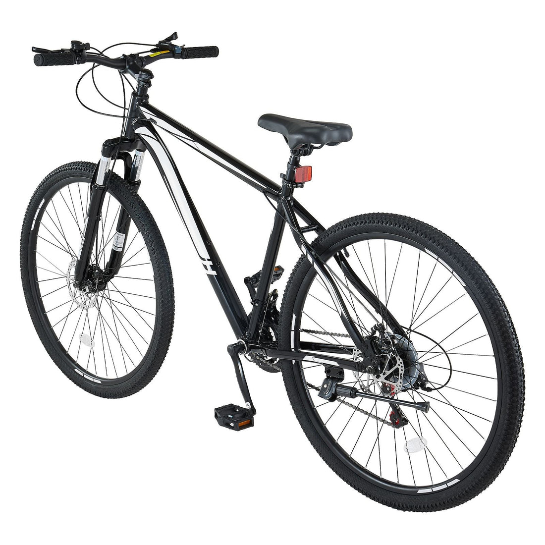 Mountain Bike, 29 inch MTB Bicycle with Front Suspension, 21 Speeds SHIMANO Twist Shifting, Comfort Saddle, Dual Disc Brakes, Aluminum Alloy Frame, Adult Sport Cycling Bicycle Trail Snow