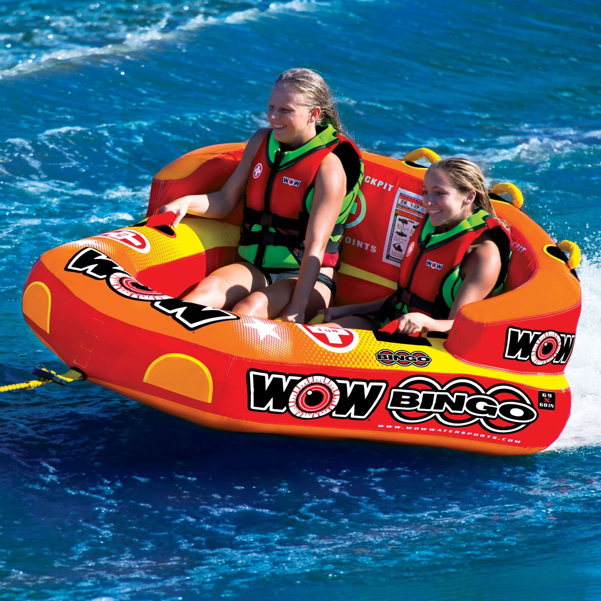 WOW Watersports Bingo 2 Person Towable Water Tube