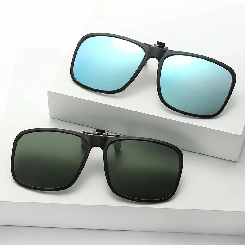 Unisex Clip-On Polarized Sunglasses – UV Protection