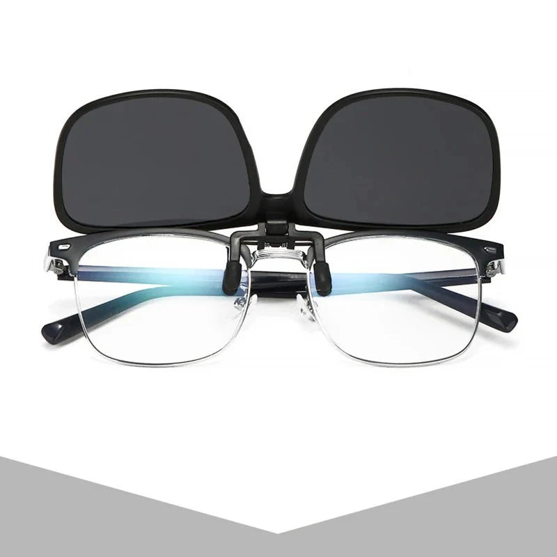 Unisex Clip-On Polarized Sunglasses – UV Protection