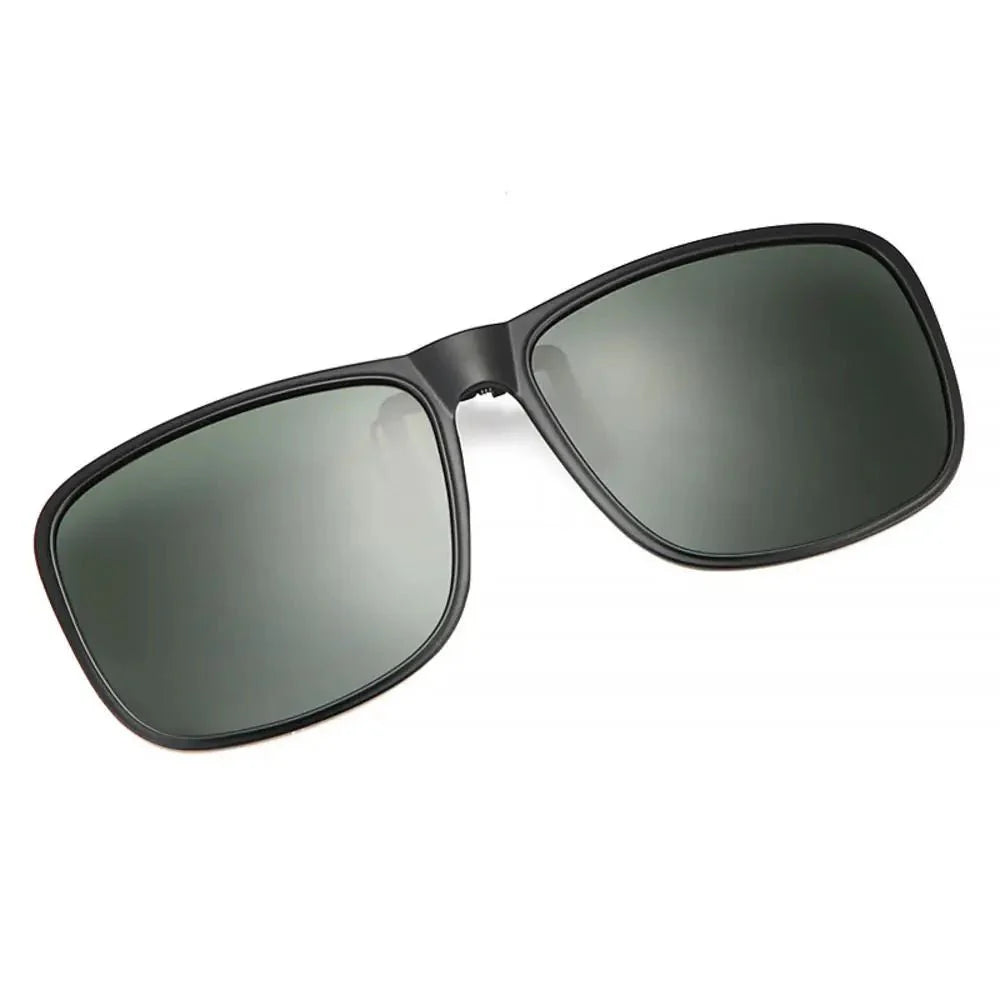 Unisex Clip-On Polarized Sunglasses – UV Protection