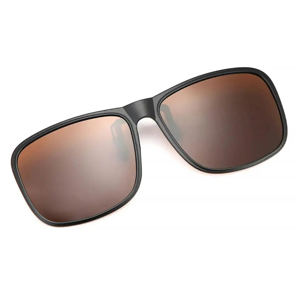 Unisex Clip-On Polarized Sunglasses – UV Protection