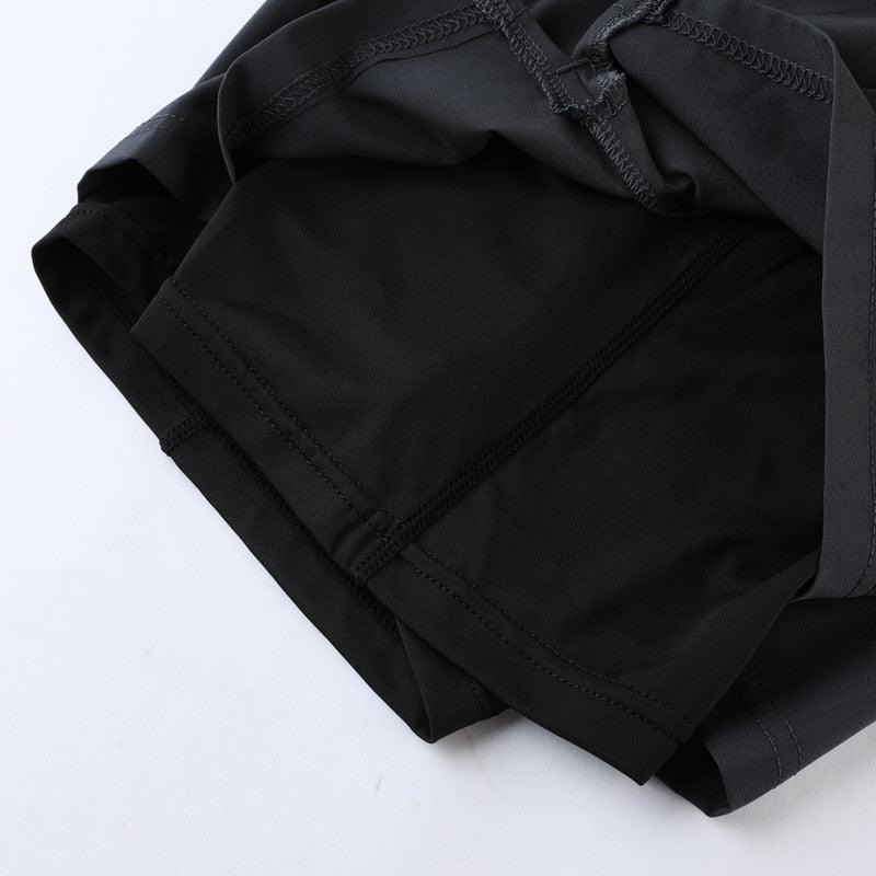 Men’s 2-in-1 Quick-Dry Running Shorts with Liner