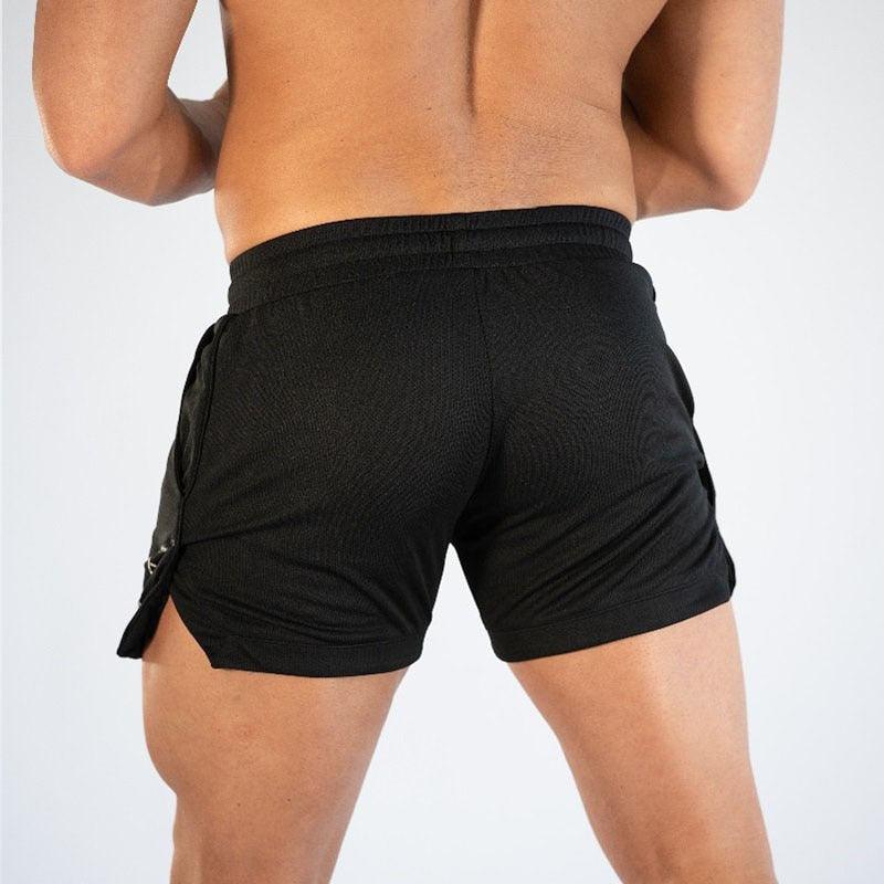 Men’s Quick-Dry Gym Training Shorts with Pockets