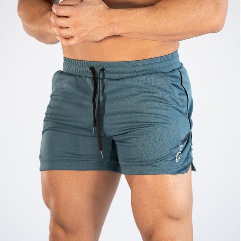 Men’s Quick-Dry Gym Training Shorts with Pockets