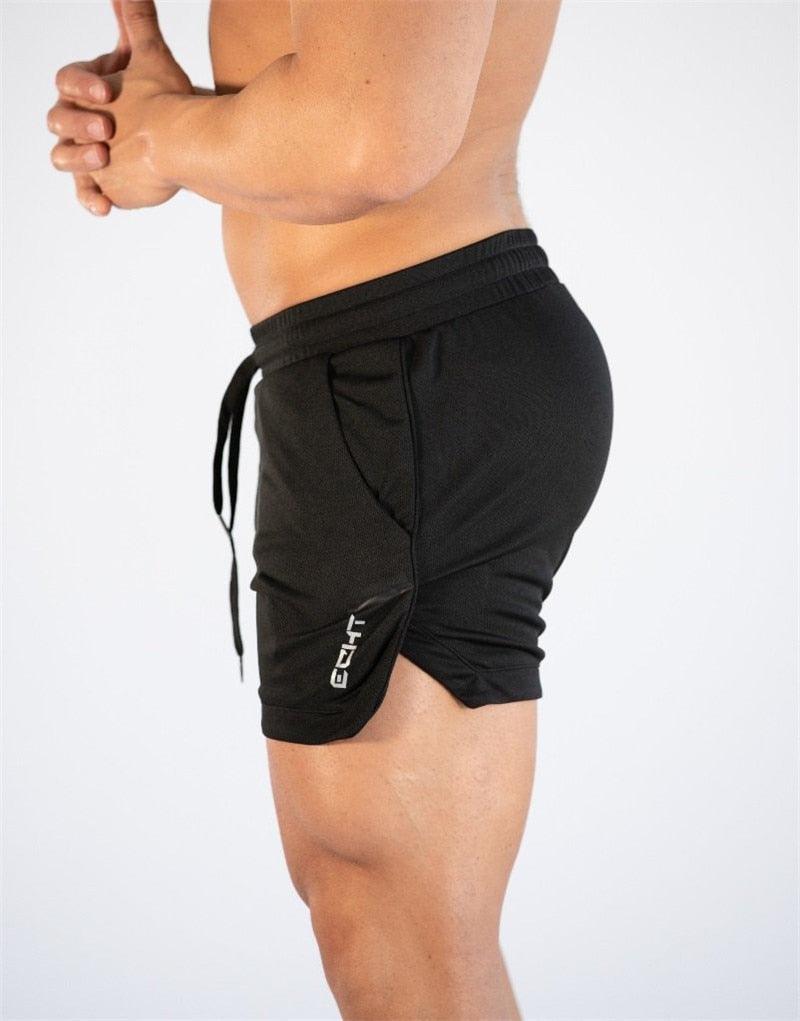 Men’s Quick-Dry Gym Training Shorts with Pockets