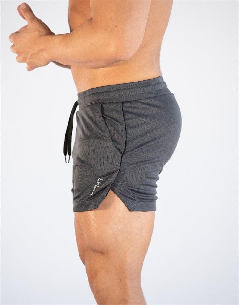 Men’s Quick-Dry Gym Training Shorts with Pockets