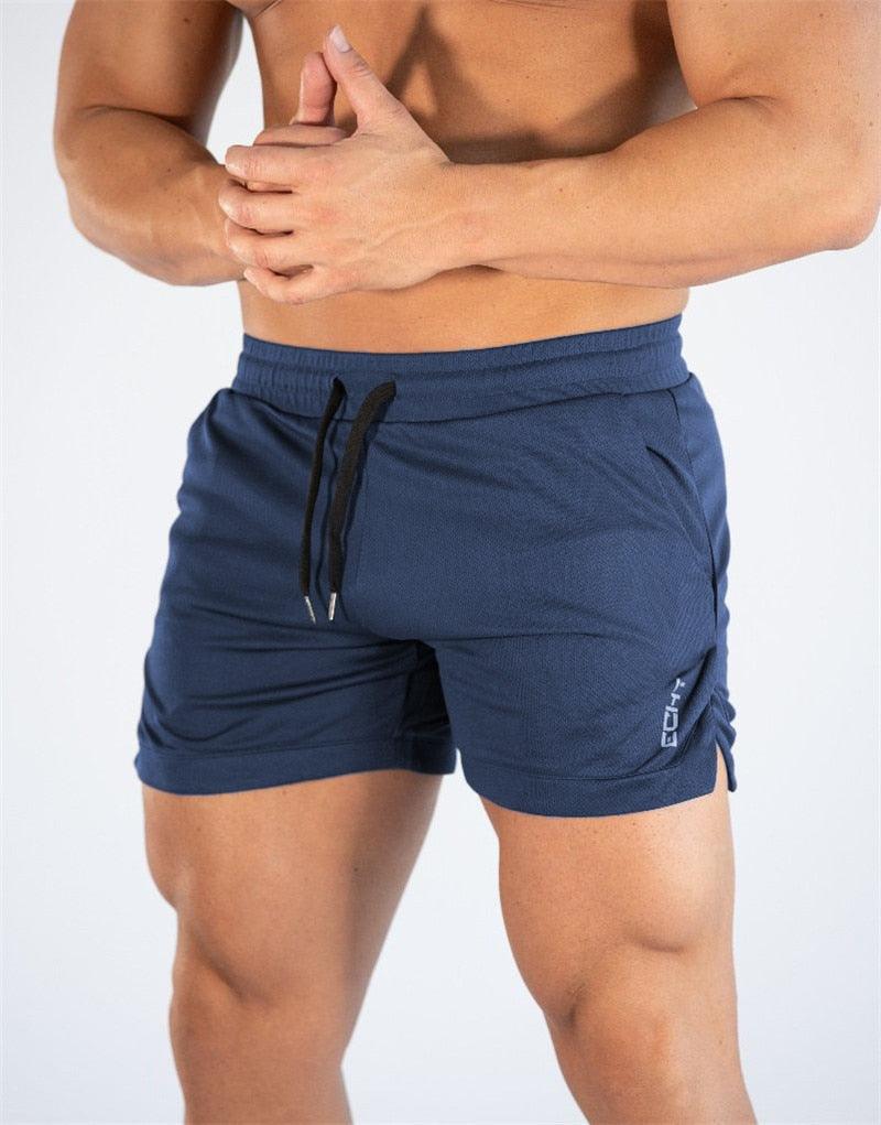 Men’s Quick-Dry Gym Training Shorts with Pockets