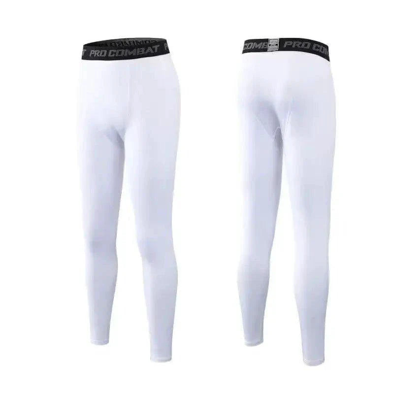 Men's Compression Tights – Cool-Dry Running & Training Leggings