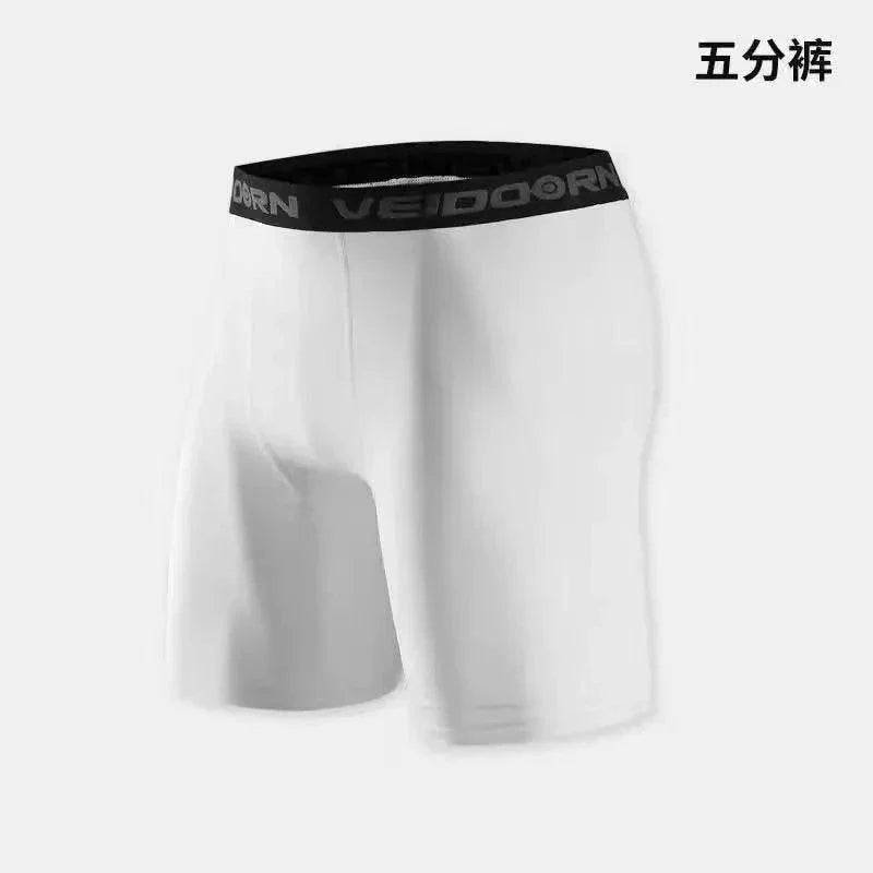 Men's Compression Tights – Cool-Dry Running & Training Leggings