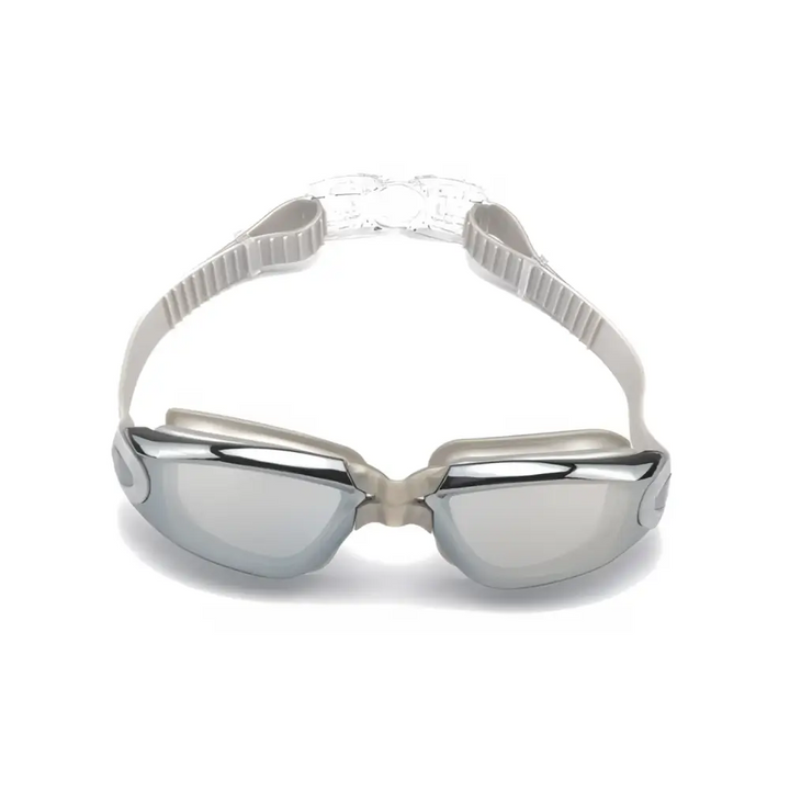 Mirrored Waterproof Swimming Goggles – UV Protection & Anti-Fog